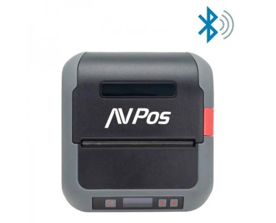 AVPos AVP-MLP900B Impresora Termica Portatil de Etiquetas con Funda - Resolucion 203 DPI - Velocidad 70 mm/s - USB y BT - Color Negro