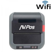 AVPos AVP-MLP900W Impresora Termica Portatil de Etiquetas con Funda - Resolucion 203 DPI - Velocidad 70 mm/s - USB y Wifi - Color Negro