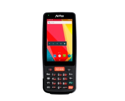AVPos Capturador PDA DC41 4\" QuadCore - 2GB - 16GB - WIFI BT NFC 4G  - 4000mAh - Escaner de Codigos de Barras 2D