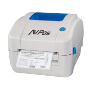AVPos E49 Impresora Termica Etiquetas - Velocidad 102mm/s - Resolucion 300 DPI - USB y LAN - Color Gris