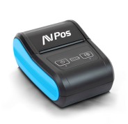 AVPos Impresora Termica Portatil de Tickets MP580R - 58mm - Velocidad 90 mm/s - BT y USB-C - Color Negro