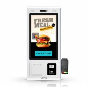 AVPos Kiosko Autoservicio Sobremesa DK22 - 22 Pulgadas Tactil - RK3568  - 8GB Memoria - SSD 128GB - Escaner 2D - Impresora Termica - WIFI - Android 13 - Color Blanco