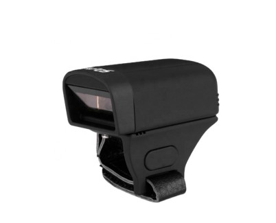 AVPos Lector de Codigos Portatil Finger BT02 - Codigos 1D, 2D y QR - USB y Serie - Bluetooth - 300mAh - Color Negro