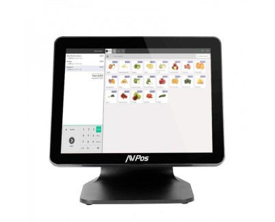 AVPos TPV K4000 15 Tactil - N100 - 8gb Memoria - SSD 128gb - VGA y HDMI - Color Negro