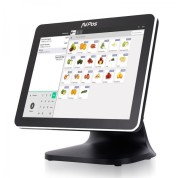 AVPos TPV K5000 Aluminio 15 Tactil - I7 - 8Gb Memoria - SSD 128gb - VGA y HDMI - Color Negro