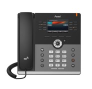 Axtel AX-500W Telefono Fijo IP - WiFI y Bluetooth - Hasta 12 Cuentas SIP - Gigabit - PoE - Color Negro