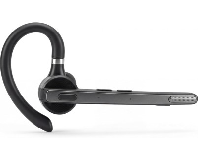 Axtel BT45 Auricular con Microfono Bluetooth - 10 Horas de Autonomia en Conversacion - Cancelacion de Ruido - Estuche de Carga con Pantalla