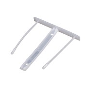 Bankers Box Pack de 100 Fastener de Plastico de 85mm - 2 Piezas de Polipropileno Reciclado Semirigido - Facilitador en el Traspaso de Papeles - Capacidad de Hasta 600 Hojas