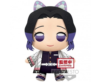 Banpresto Demon Slayer Kimetsu No Yaiba Shinobu Kocho - Peluche Grande - Altura 32cm aprox.