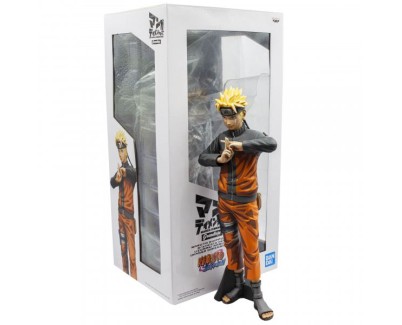 Banpresto Grandista Naruto Shippuden Naruto Uzumaki - Figura de Coleccion - Altura 27cm aprox. - Fabricada en PVC y ABS