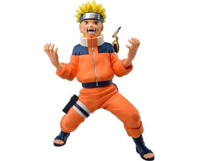 Banpresto Naruto Vibration Stars Naruto Uzumaki II - Figura de Coleccion - Altura 14cm aprox. - Fabricada en PVC y ABS