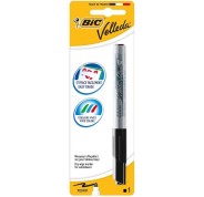 Bic Velleda 1741 Marcador para Pizarra - Punta de 4.5 mm - Trazo 1.4mm - Tinta con Base de Acetona - Borrado Optimo - Larga Duracion - Color Negro