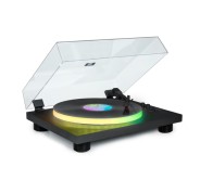 Bigben Tocadiscos Bluetooth con Altavoces - Funcion Auto-Stop - Conexion RCA/Bluetooth -   Color Negro
