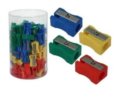 Bismark Afilalapiz de Plastico para Lapices Normales - Colores Surtidos