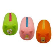 Bismark Animals Portatodo de Silicona Squeezy - 1 Compartimento - 3 Diseños Diferentes