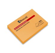 Bismark Bloc de 100 Notas Adhesivas 76x127mm - Color Naranja Neon