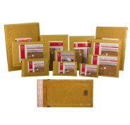 Bismark Bolsa Acolchada Kraft Nº14 180x265mm - Recubrimiento Interno de Laminas de Burbuja de Aire - Cierre Autoadhesivo - Ideal para Envios con Alta Proteccion