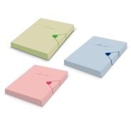 Bismark Carpeta para Proyectos A4 - Medidas 310x230x40mm - Fabricada en Polipropileno - Cierre con Goma - Colores Pastel Surtidos