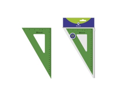 Bismark Cartabon Acrilico 25cm - Alta Calidad - Funda con Cierre - Color Verde