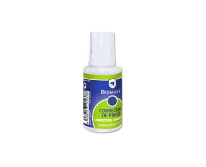 Bismark Liquido Corrector 16ml - Secado Rapido - Aplicador de Pincel - Tamaño Compacto