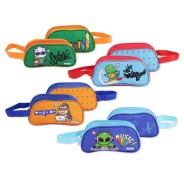 Bismark Lovely Animals Portatodo Ovalado a 2 Colores - 3 Compartimentos - 4 Diseños Diferentes