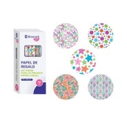 Bismark Momentos Especiales Rollo de Papel Regalo - Medidas 70cmx200cm - 5 Diseños Diferentes