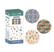 Bismark Navidad Exclusive Rollo de Papel Regalo - Medidas 70cmx200cm - 3 Diseños Diferentes