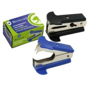 Bismark Quitagrapas Tipo Pinza - Cuerpo Metalico con Empuñadura de Plastico - Cierre de Seguridad