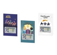 Bismark Tarjeta Navideña para Regalar Dinero - 3 Diseños Diferentes Aleatorios