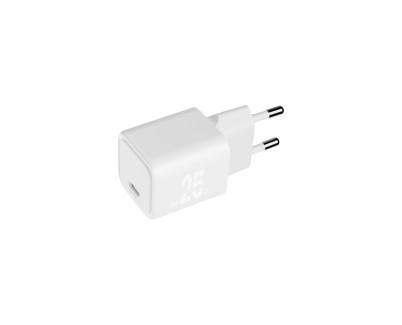 Blackbyte by Pedro Buerbaum Cargador GaN de 25W - 1xUSB-C - Carga Rapida PPS - Color Blanco
