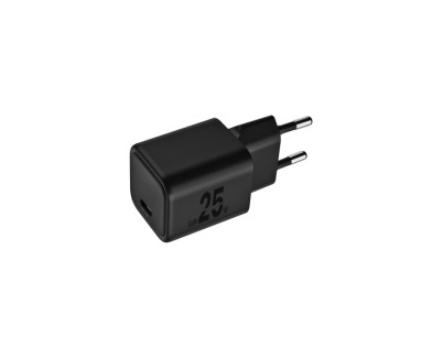 Blackbyte by Pedro Buerbaum Cargador GaN de 25W - 1xUSB-C - Carga Rapida PPS - Color Negro