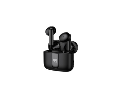 Blackbyte by Pedro Buerbaum Zenith Pro Auriculares Bluetooth - Cancelacion de Ruido ENC/ANC - Alcance 15m - Control Tactil - Color Negro