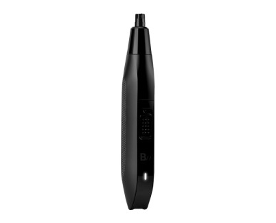 Blacknuance by Rene ZZ The Detailer Cortapelos para Nariz y Oidos - Bateria de 350mAh - IPX5 - Incluye Cepillo - Puerto USB-C - Color Negro