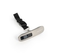 Blaupunkt Bascula Pesamaletas - Capacidad 50kg - Precision de 50g - Pantalla Digital - Apagado Automatico - Unidades Variadas - Funcion Tara - Bloqueo de Lectura - Color Gris