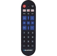Blaupunkt Mando Universal para Lg, Samsung, Sony, Philips y Panasonic - Preconfigurado - Teclas Grandes - Control por Infrarrojos - Color Negro