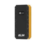 Blim BL0432 Arrancador de Baterias 3 en 1 - 8000mAh - Arranque 12V - Powerbank - Linterna - Proteccion Contra Cortocircuitos, Sobrecargas y Descargas - 1000 Ciclos de Vida Util - Color Negro