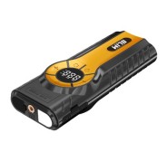 Blim BL0434 Arrancador de Baterias 4 en 1 - 12000mAh - Arranque 12V - Powerbank - Linterna - Compresor 150psi Para Neumaticos - Proteccion Contra Cortocircuitos, Sobrecargas y Descargas - 1000 Ciclos de Vida Util - Color Negro