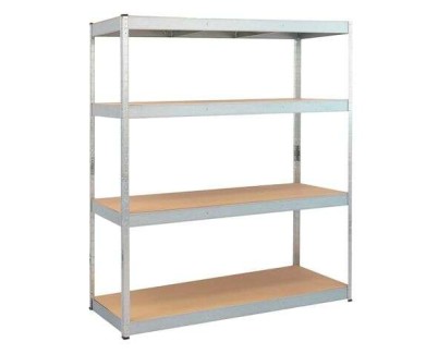 Blim Estanteria Galvanizada 4 Baldas Ajustables - Medidas 180x160x60cm - Peso Max. 600kg por Balda