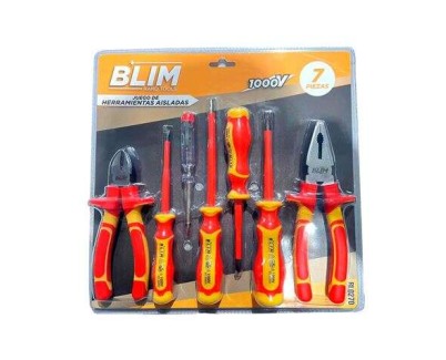 Blim Juego 7 pcs Herramientas Aisladas - 1000V