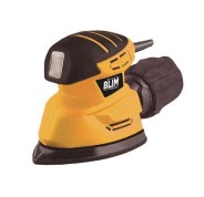 Blim Lijadora Orbital Tipo Mouse 130W - Velocidad Variable 0-15000rpm - Sistema Extraccion Polvo - Incluye Maletin con Accesorios