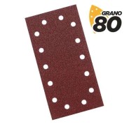 Blim Pack de 10 Lijas para Lijadora BL0123 - Grano 80 - Formato Rectangular