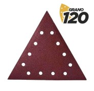 Blim Pack de 5 Lijas con Velcro para Lijadora BL0223 - Grano 120 - Formato Triangular