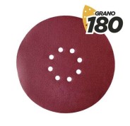 Blim Pack de 5 Lijas con Velcro para Lijadora BL0223 - Grano 180 - Formato Circular