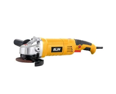 Blim Radial 125mm - Potencia 1200W - Regulacion Electronica - Diseño Ergonomico - Empuñadura Multiposicion - Proteccion Antichispas - Boton de Bloqueo