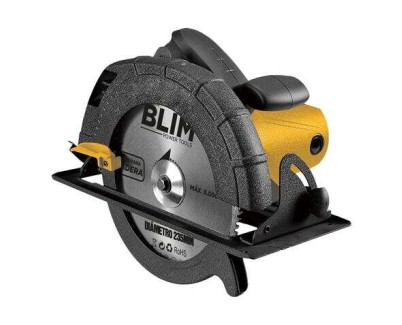 Blim Sierra Circular 235mm - Potencia 2200W - Velocidad 5000rpm - Empuñadura Ergonomica - Cubierta de Seguridad