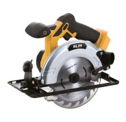 Blim Sierra Circular a Bateria 20V 4Ah 165mm - Velocidad 4000rpm - Base de Aluminio y Guia de 1 Pieza - Agarre Ergonomico - Luz LED