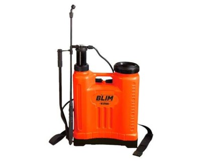 Blim Sulfatadora de Espalda Manual 16L - Bomba con Presion hasta 4 bar - Boquilla Regulable - Diseño Tipo Mochila