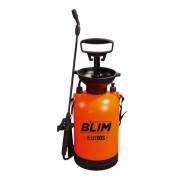 Blim Sulfatadora/Pulverizador de Mano 5L - Bomba con Presion hasta 3 bar - Boquilla Regulable - Correa para Colgar al Hombro