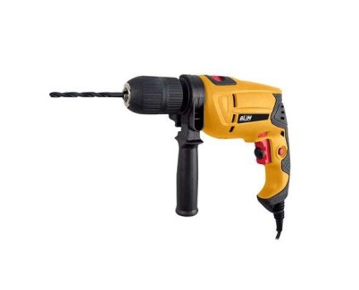 Blim Taladro Percutor 500W - Velocidad Regulable 0-3200rpm - Portabrocas de 13mm sin Llave - Boton de Bloqueo - Incluye Maletin con Accesorios