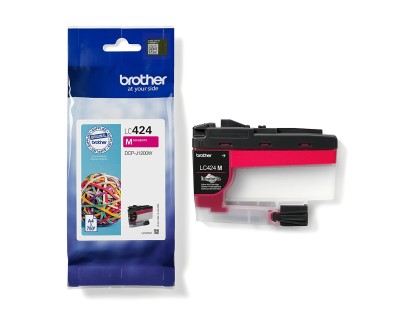 Original Brother LC424 Magenta Cartucho de Tinta LC424M para Brother DCP-J1200DW / DCP-J1200W